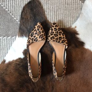 JCrew Sz 9 Leopard Flats